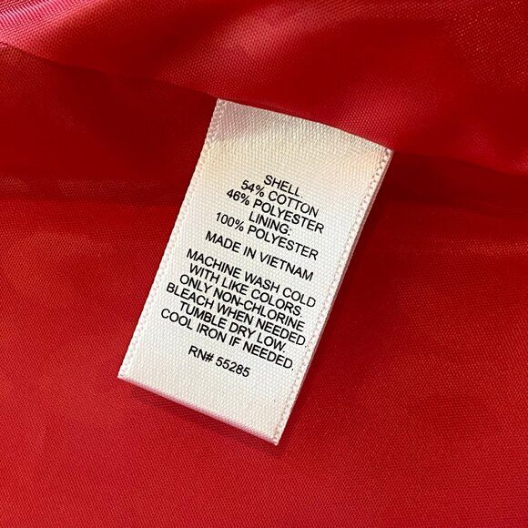 Express Lightweight Double Breasted Tie Waist Trench Coat Hot Pink Size Med - Picture 4 of 8